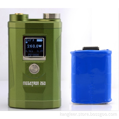 2015 Hot Selling Megatron 260W Mod with LED Screen and Cool Shape Megatron 260W